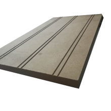 hot sell slotted mdf board factory from shandong /15 /18/12mm